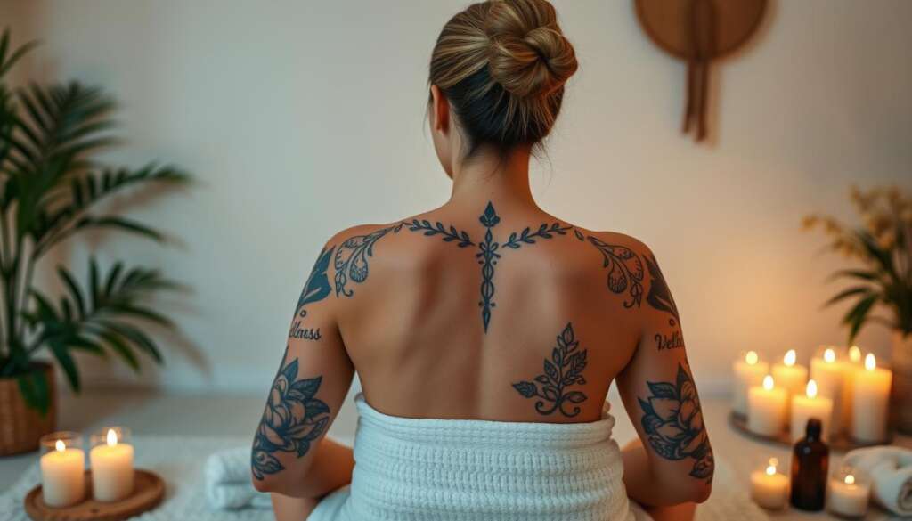 wellness tattoos in spa settings